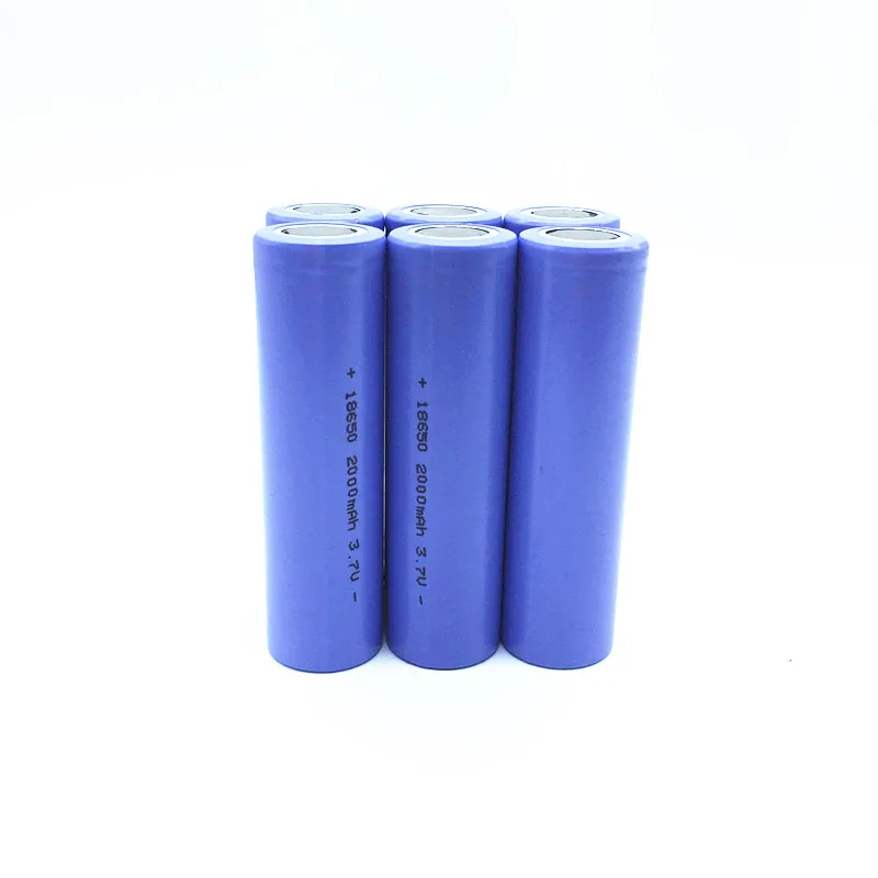 2019 High Quality 100% Original New 18650 3.7V 2000mAh Lithium-ion Rechargeable Battery For Flashlights, Power bank, etc. 2019 High Quality 100% Original New 18650 3.7V 2000mAh Lithium-ion Rechargeable Battery For Flashlights, Power bank, etc.