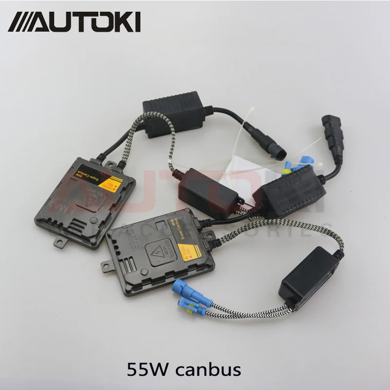 Autoki 3 Years Guarantee 55W 12V Slim HID Bi Xenon Ballast Canbus For Car Headlight Replacement | Автомобили и мотоциклы