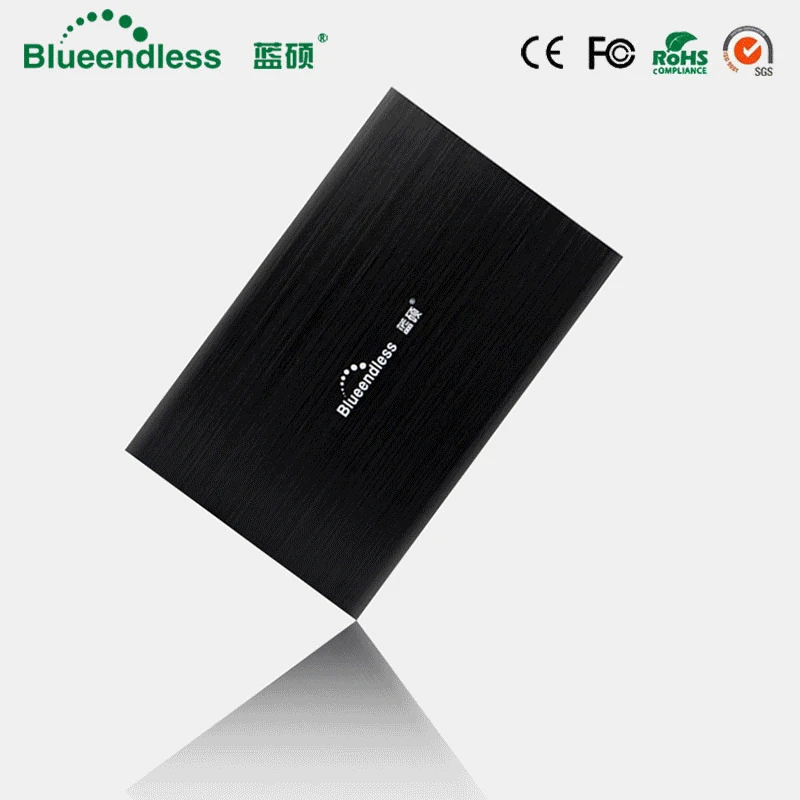 Алюминиевый корпус для жесткого диска ssd USB 2 0 с кабелем на SATA 5 дюйма внешний