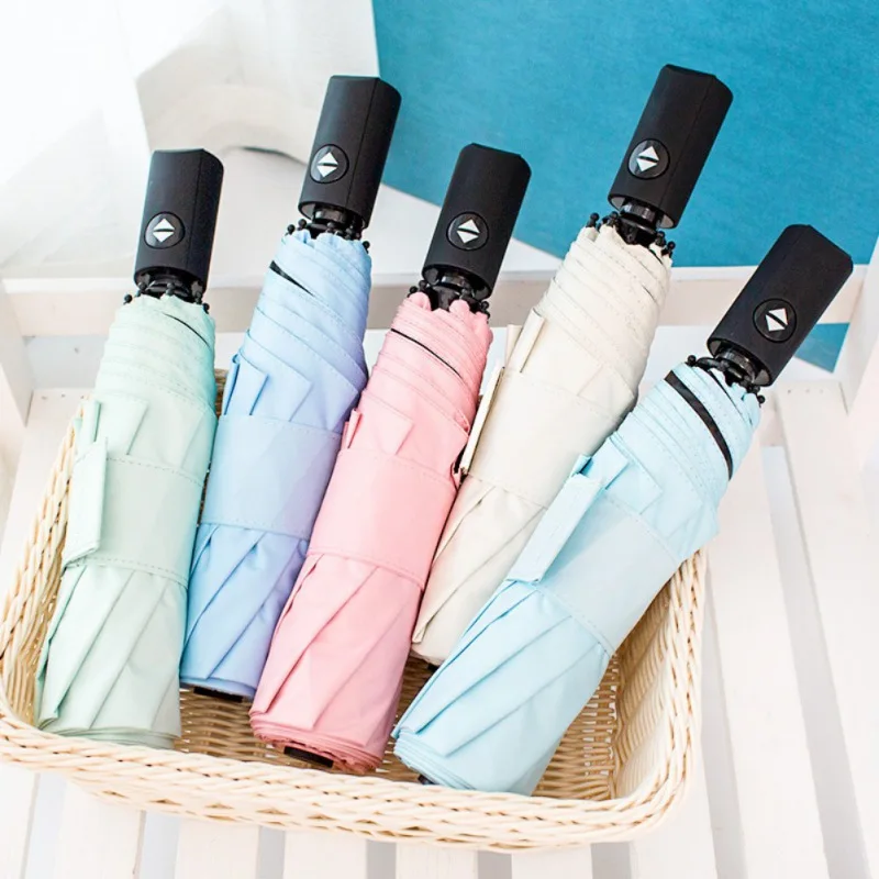 

Men Business Automatic Umbrella Female Windproof Umbrellas Rain Women Quality Durable Golf Folding Kids Umbrella