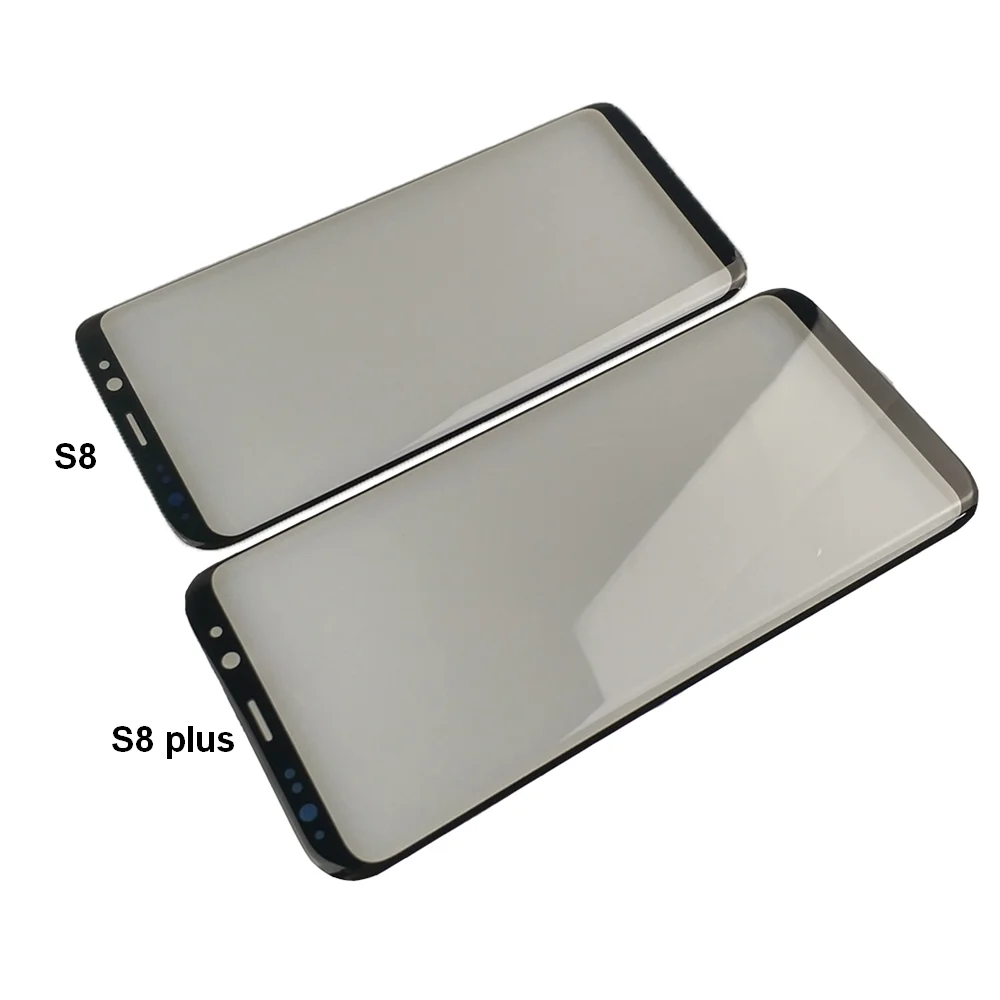 2 шт./лот OEM Передняя стеклянная панель для Samsung Galaxy S8 S9 plus note 8 9 Сенсорная