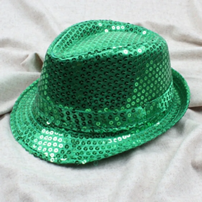 Детская шапка для мальчиков, топ для девочек, мягкая фетровая шляпа в джазовом стиле, популярная блестящая плоская шляпа для взрослых - Цвет: adult AG