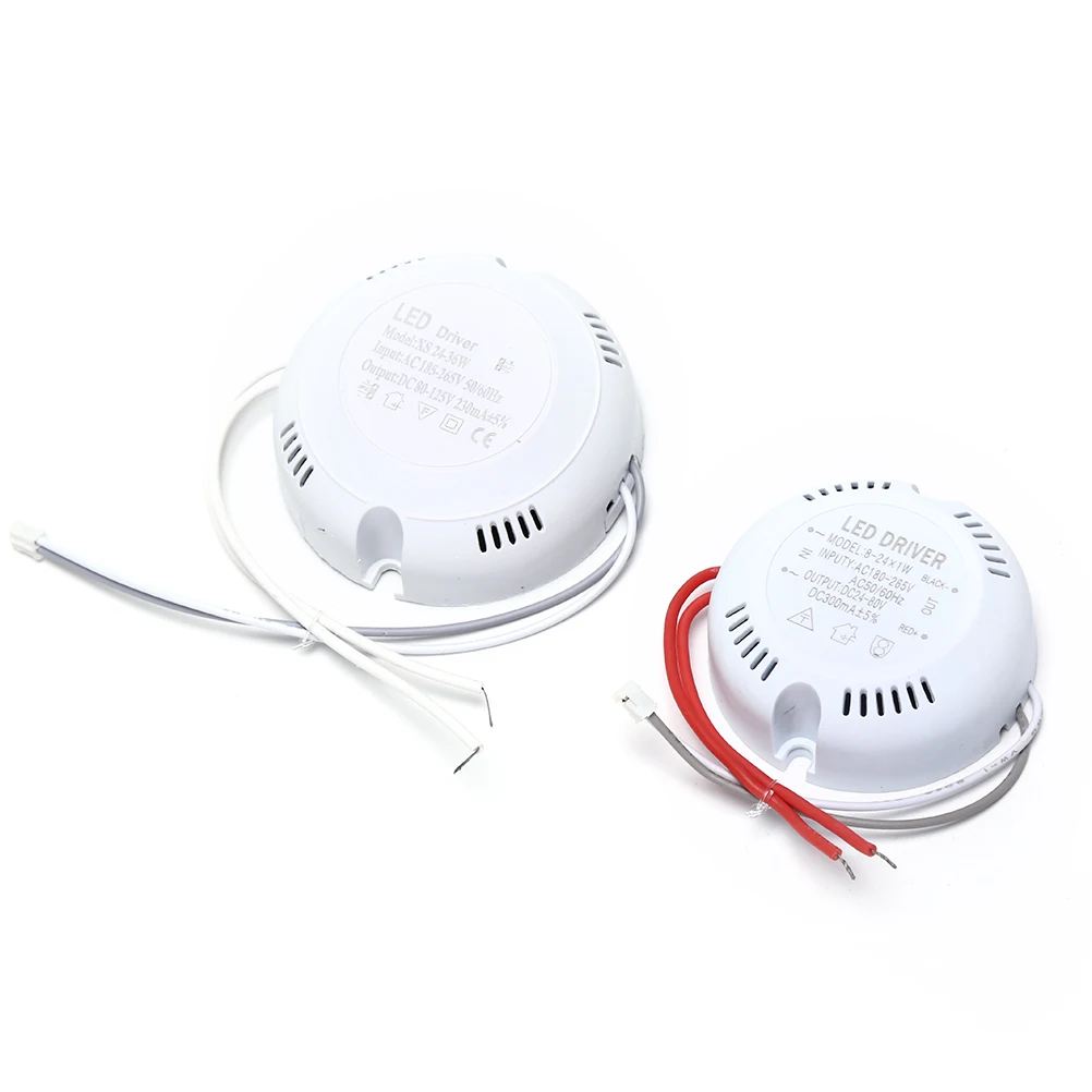 1 قطعة LED سائق السقف امدادات الطاقة سائق 24 W 36 w 220 v جولة سائق الإضاءة تحويل ل LED دوونلايتس أضواء
