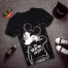 Free shipping Summer cartoon plus size T shirt male o-neck Casual men’s clothing Large fat shirt 8xl short-sleeve t-shirt brand