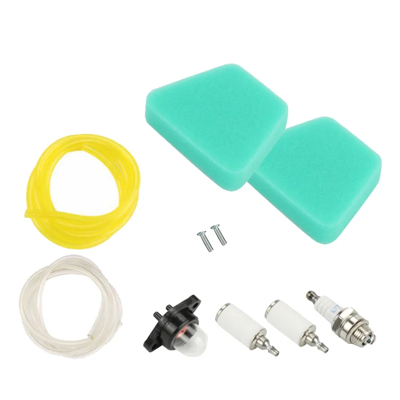 

Spark plug Air Fuel Filter For Craftman Poulan Chainsaw Rep 530037793 Engine Screws