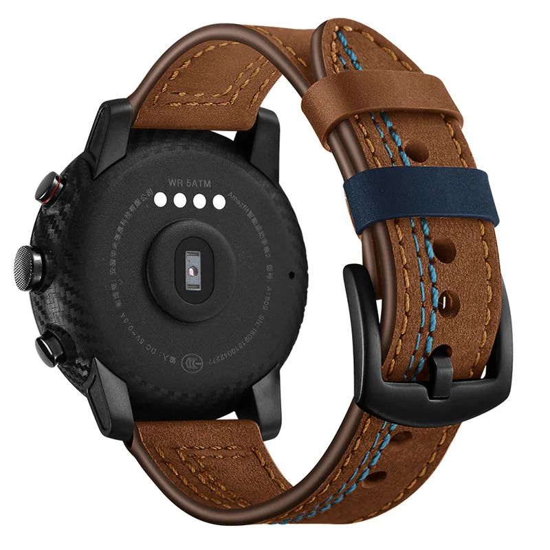 Ремешок из натуральной кожи для Huawei watch GT 2e gt GT2 46 мм мягкий браслет часов honor