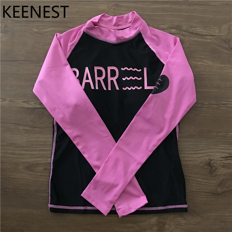 2018 طفح الحرس للنساء بذلة سترة قنديل الملابس الإناث الأشعة فوق البنفسجية حماية الملابس تصفح الدعوى Rashguard رفع بذلة