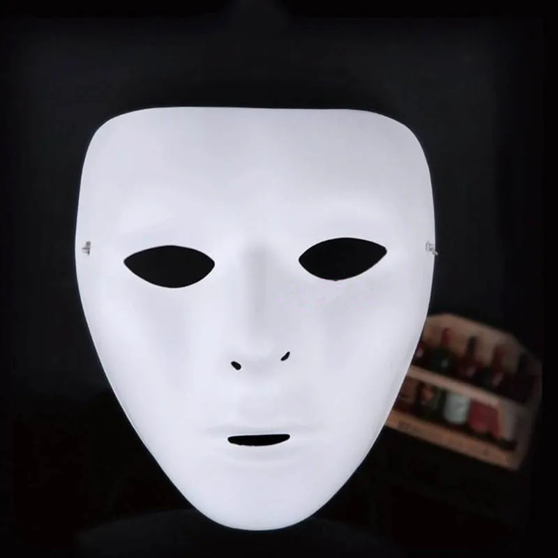 Jabbawockeez маска пластиковая светящаяся маска для всего лица Модные поппиновые танцевальные костюмы для команды вечерние реквизиты для Хэллоуина аксессуары SL - Цвет: Women ordinary