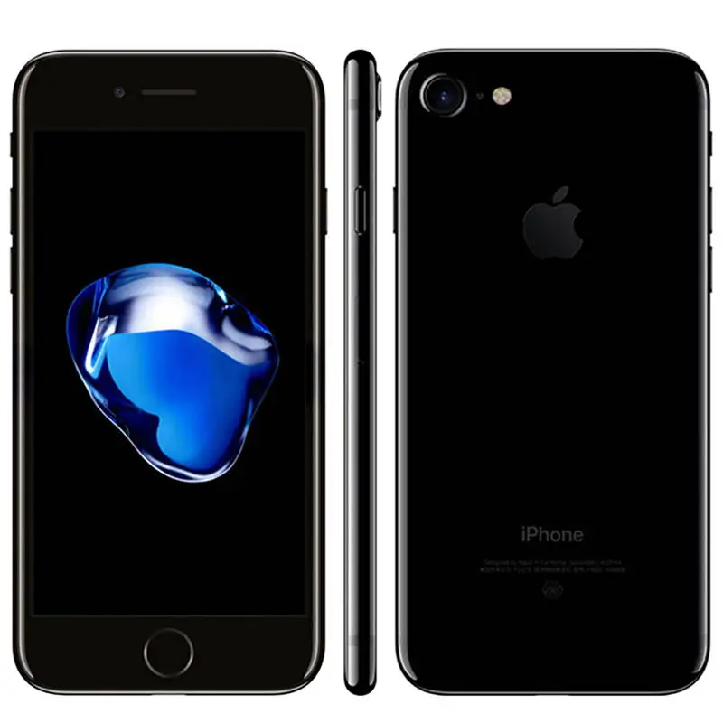 Original Unlocked Apple iPhone 7 4G LTE Smartphone 2G RAM 256GB/128GB/32GB ROM IOS 10 Quad Core 4.7''12.0 MP Mobile phone