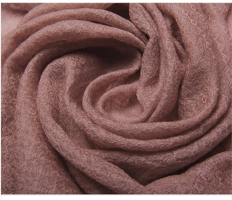 Модный осенне-зимний брендовый уникальный шерстяной шарф с технологией соты, теплый разноцветный шарф, женская мягкая теплая шаль