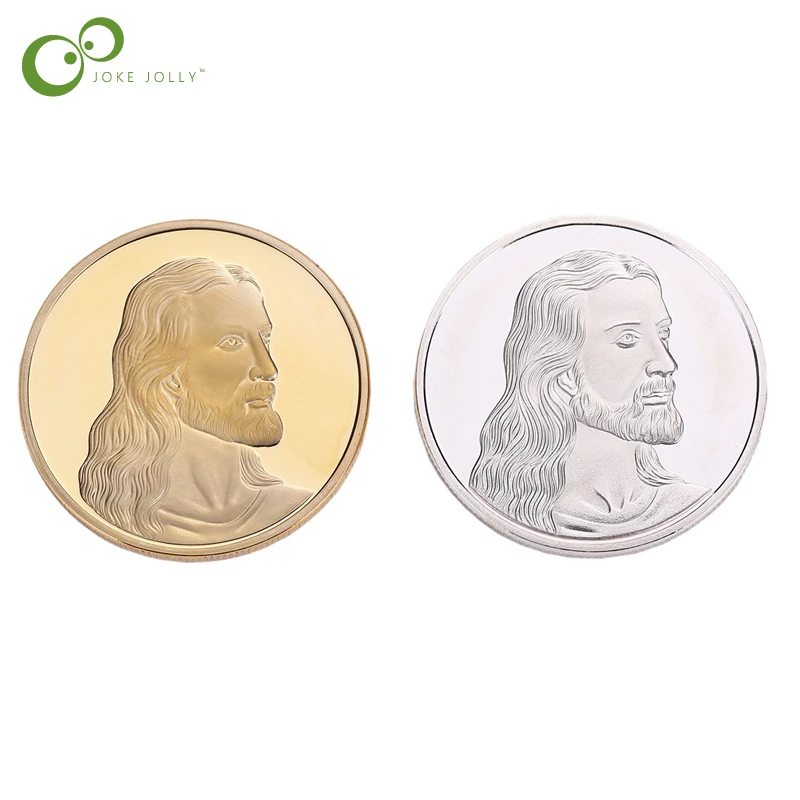 

2018 Jesus Last Supper Commemorative Coin Collection Collectible Christmas Gift Magic Tricks WYQ