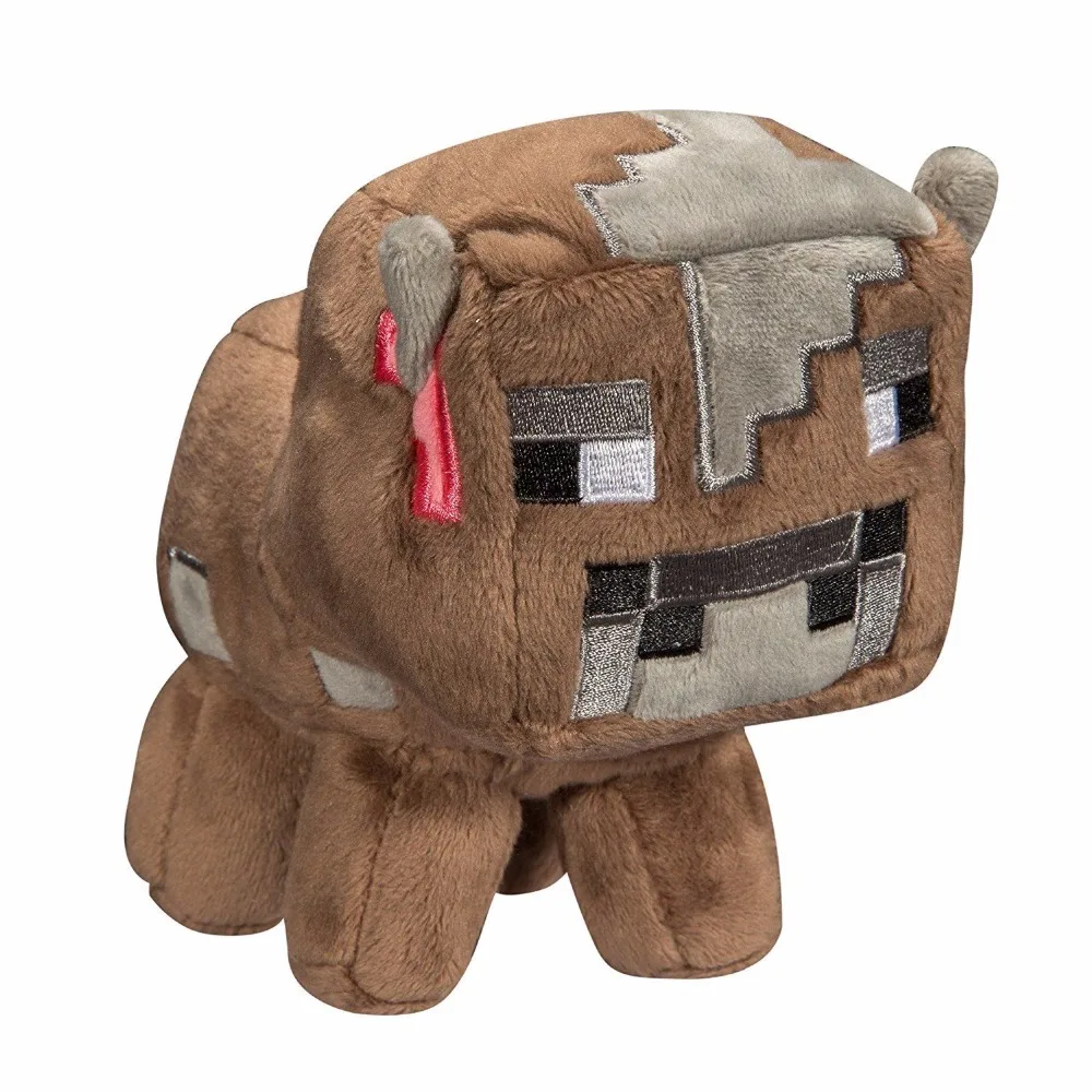 

New Minecraft Baby Cow Plush Stuffed Toy 6"