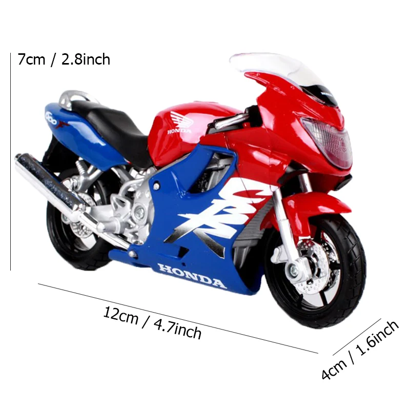 Maisto 1:18 Scale Motorcycle Toy Alloy Motorbike VFR CBR600RR CRF450R Collectible Model Toys Cars Gift