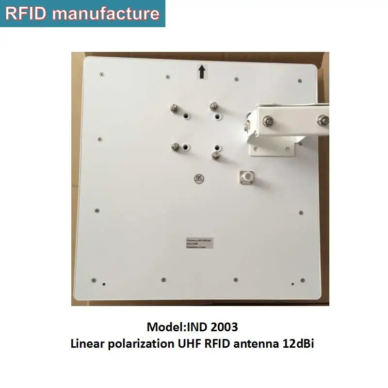 12dbi усиление uhf панель rfid антенна линейная поляризация 868 МГц 915 ярлык большой