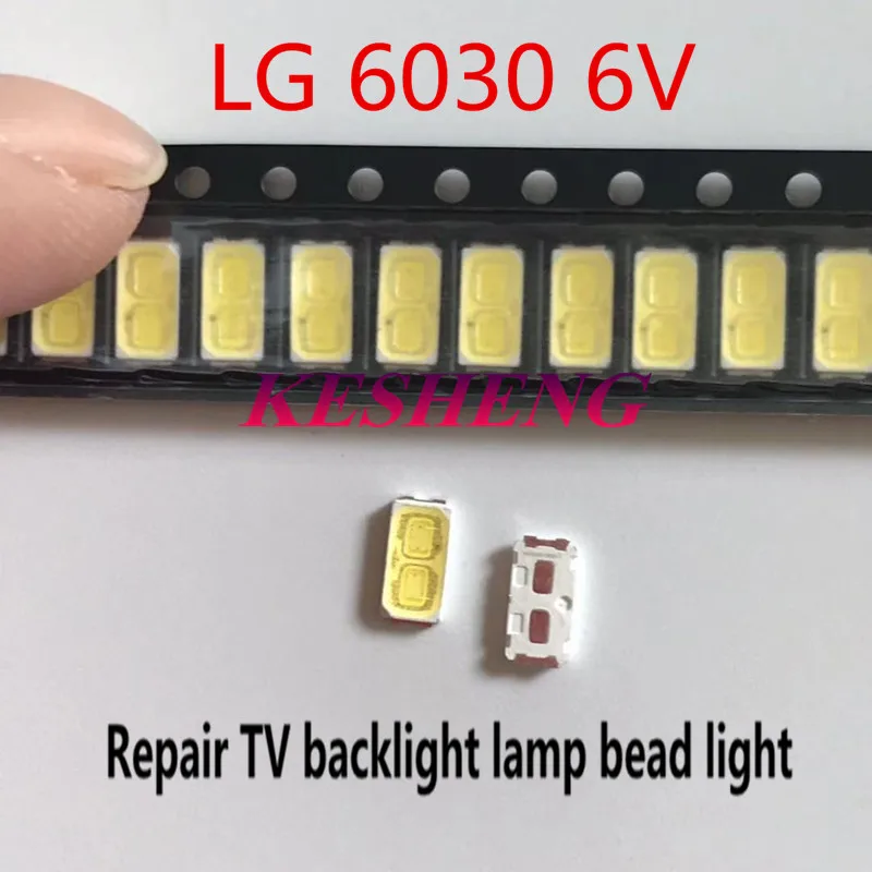 50 шт./для LG светодиодный ЖК подсветка ТВ применение светодиоды средней мощности