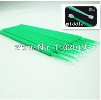 

Free shipping eyelash extensions tool 800pcs /lot middle size Dental micro applicators the micro brush for eyelash extensions