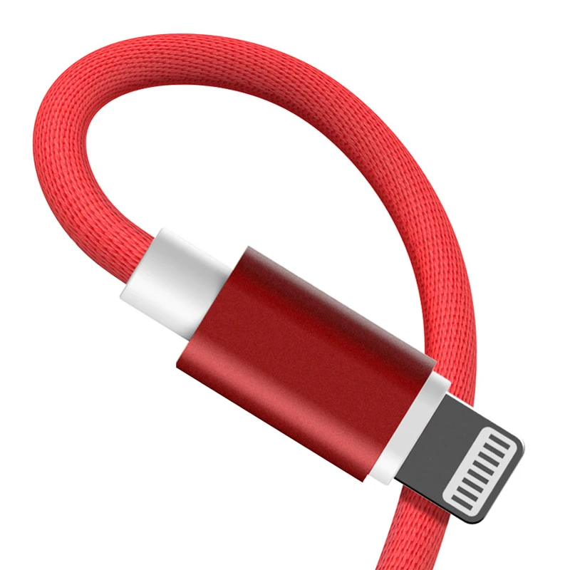 Мульти usb кабель 3 в 1 кабель для зарядного устройства нейлоновый Плетеный 1 м Alluminum разъем usb зарядный кабель для iPhone X max 6 S 7 8 для iPad