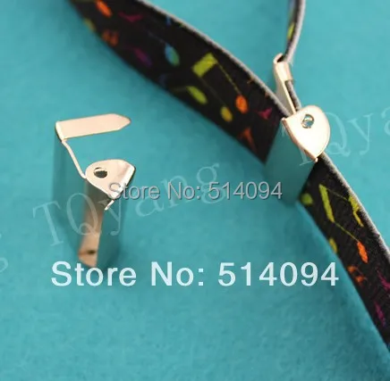 

(500pc /pack) 2.5cm Silver metal Suspenders adjustment buckles Sewing Craft materials