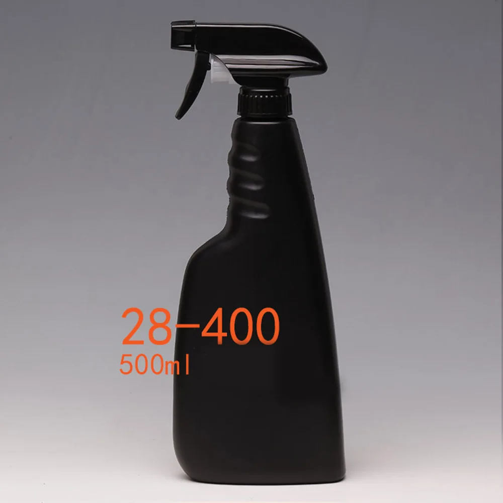 16oz 500ml Black Color Plastic Mist Sprayer Spray Bottle with Trigger Spray for Cleaning Detergent 10pcs 2