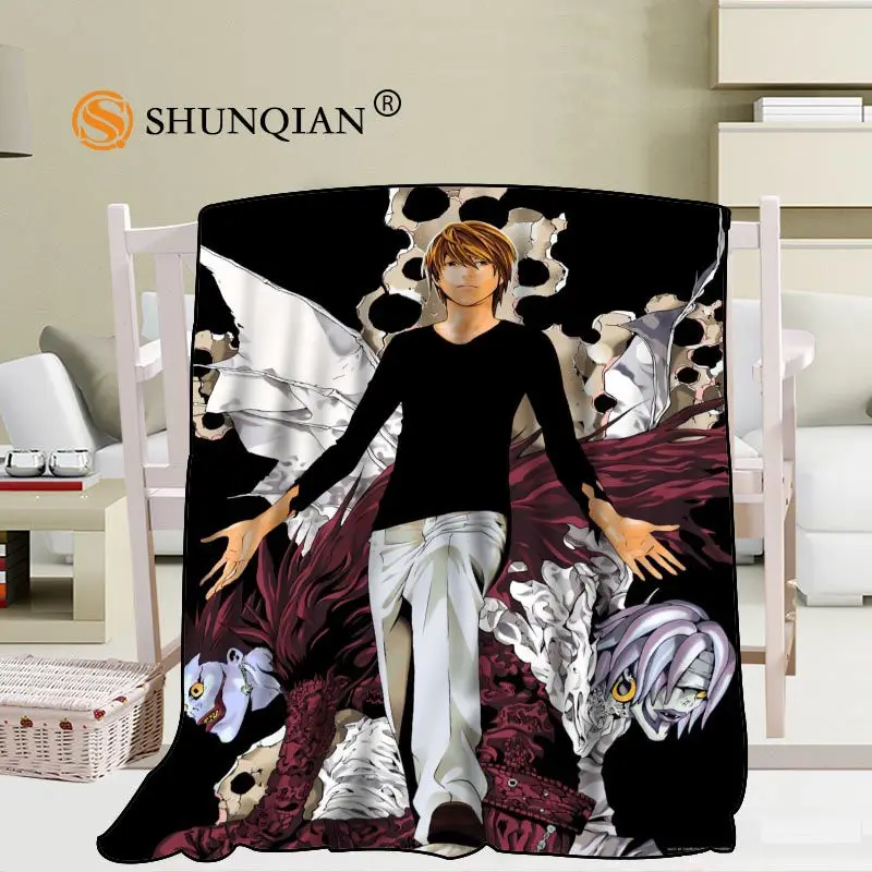 Custom Death Note Blanket Blending Fabric 56x80inch50X60inch40X50inch