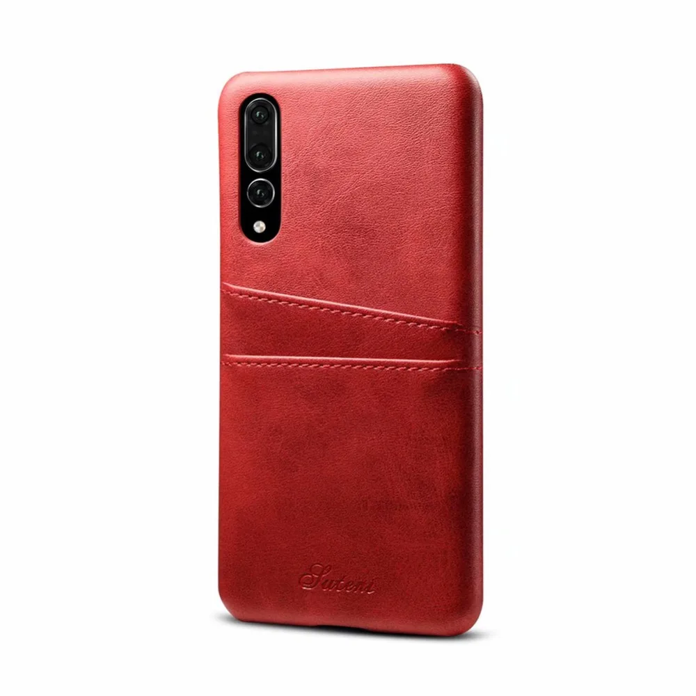 YeeSite для huawei P20 Pro чехол Роскошный PU кожаный с отделениями карт аксессуары