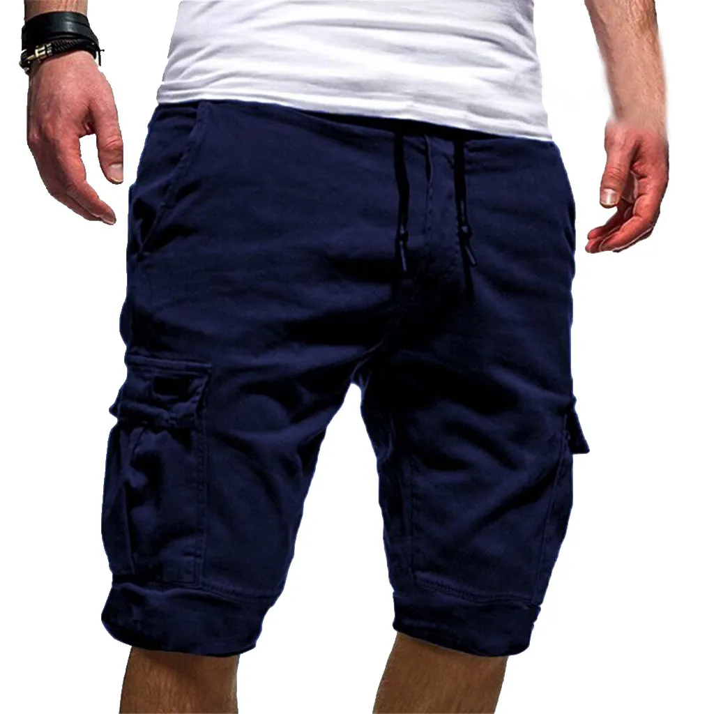 

New Men Gyms Loose Shorts Joggers Summer Quick-dry Cool Trunks Short Pants Short Pants Male Casual Men Short Summer Cotton