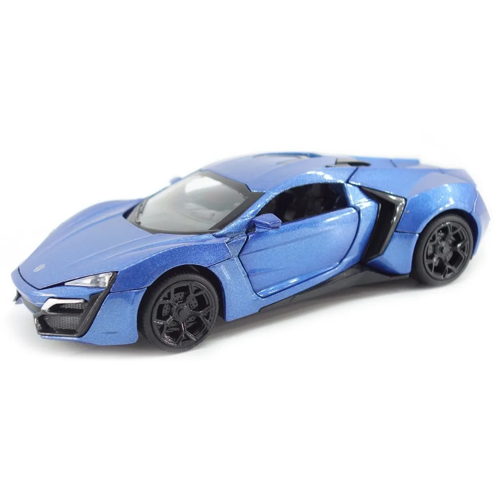 Сплав Lykan Hypersport металлические модели спортивный автомобиль коллекция Brinquedos детские игрушки для мальчиков подарок Diecasts& Toy