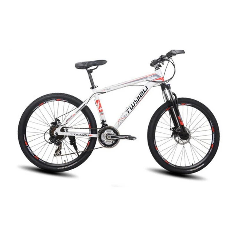 Discount Mountain Bike 26 Inches  24 Speed Double Disc Brake Hard Frame Multicolor Optional 3