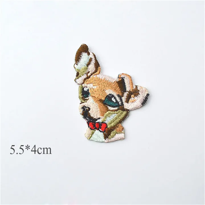 13.5 PF Animal Panda Patch Cartoon Embroidered Patches For Clothing Stripes for Clothes Kids Dress Badge Applique Applications TB179
