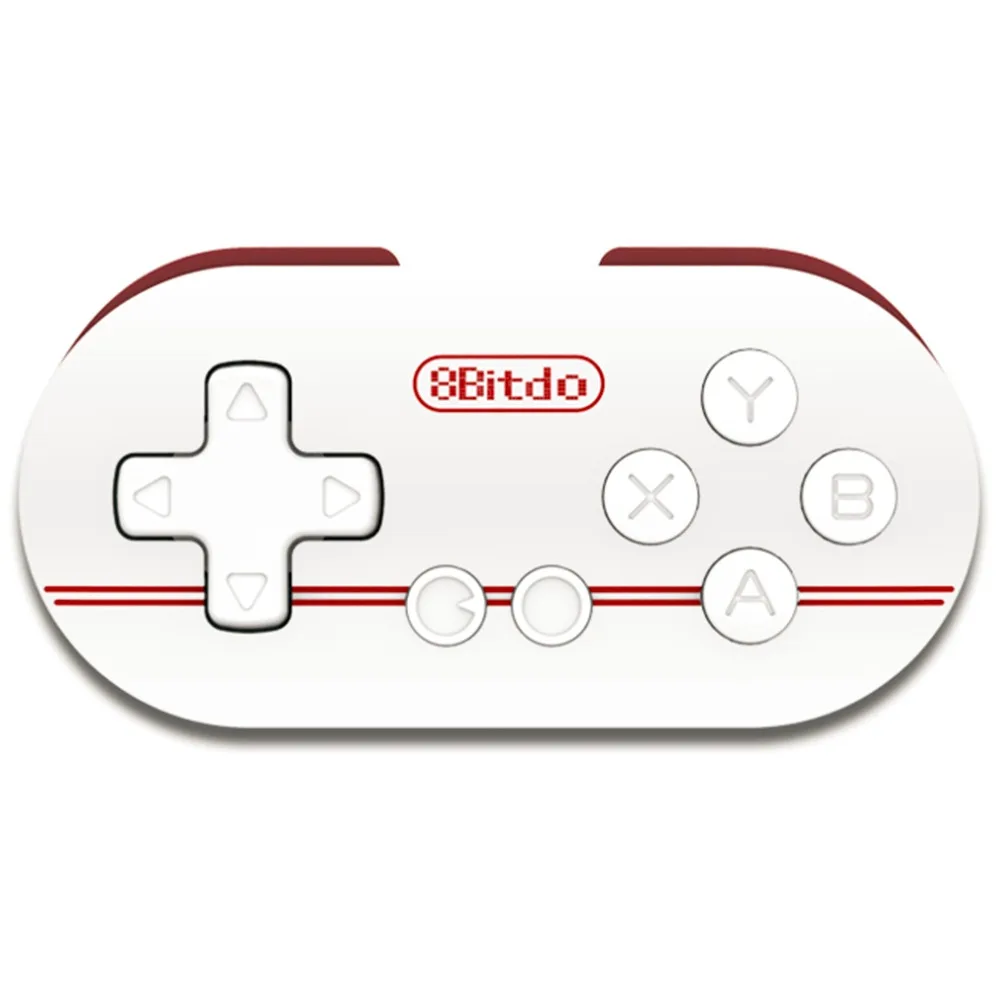 

Mini 8Bitdo ZERO Controller Portable Bluetooth White Wireless GamePad Shutter For iOS/Android Phone for Windows