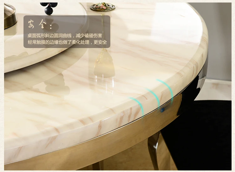 Stainless steel Dining Room Set Home Furniture minimalist modern glass dining table and 4 chairs mesa de jantar muebles comedor