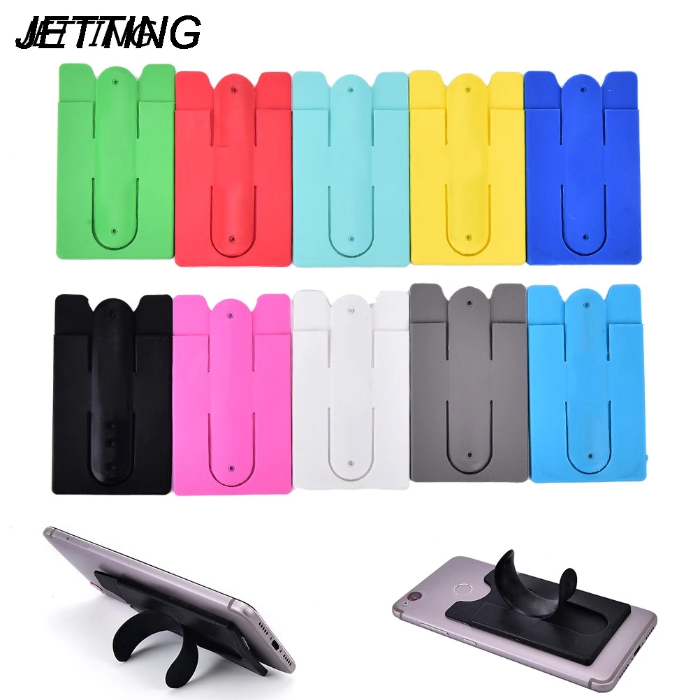 JETTING модный клейкий стикер задняя крышка держатель для карт чехол сотового