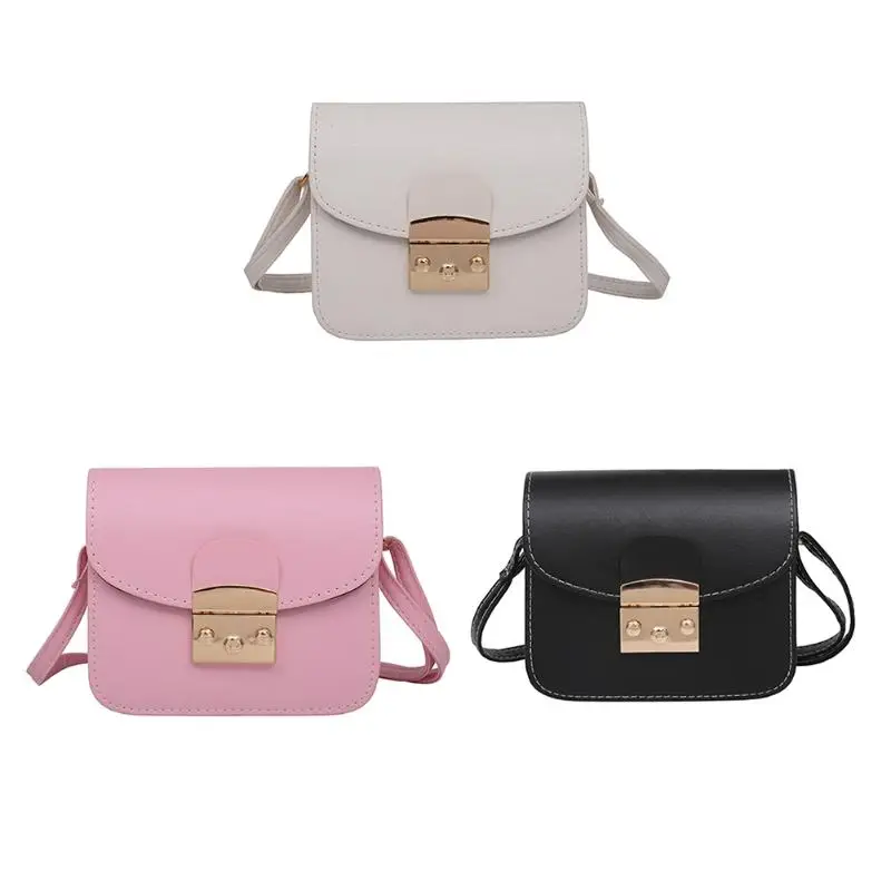 

Vintage Women Messenger Bags Simple women leather handbags Mini crossbody bags for women 2018 Lock sac a main clutch female New