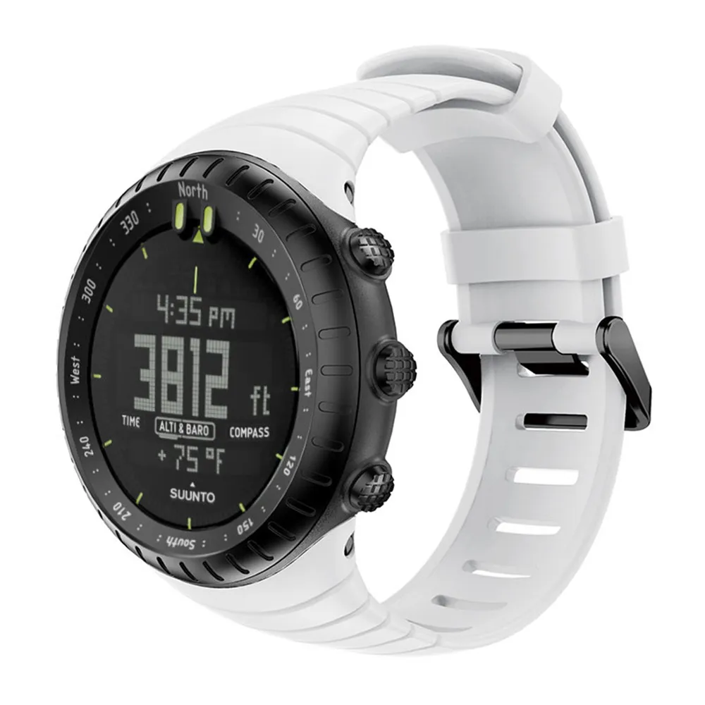 Для SUUNTO core Frontier/классический силиконовый браслет сменный ремешок для SUUNTO core Смарт-часы браслет наручные аксессуары