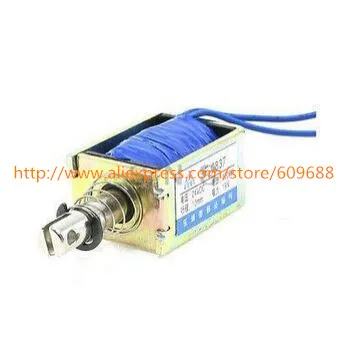 

JF-0837B DC 24V 400mA Push Pull Type Open Frame Solenoid Electromagnet 10mm 19N 4LB,Power Accessories