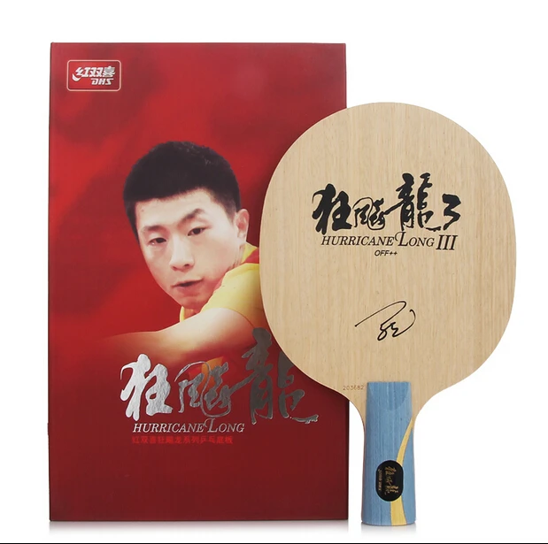 

Malong Original NEW DHS Hurricane Long 3 professional table tennis blade the world champion Mr. Ma Long rackets