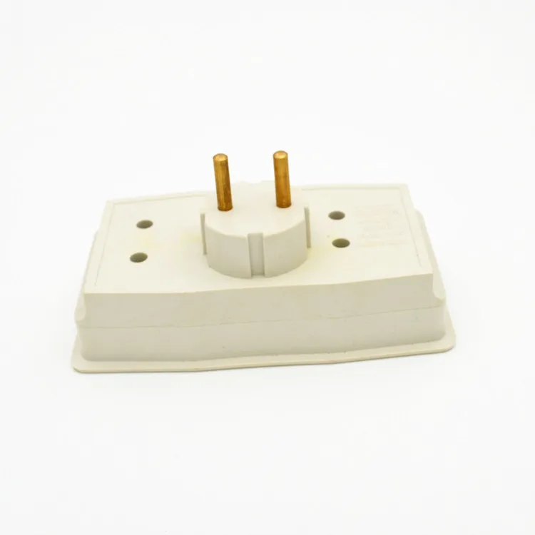  Independent switch Germany socket Splitter 3 jacks 3 way outlet extend plug socket UK/US/EU/AU to Germany converter hot sell