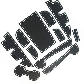 

Fit for Toyota Camry 2012 to 2016 Car Door Groove Mat Anti-Slip Mats Interior Cup Cushion Car Styling Latex 11pcs Per Set