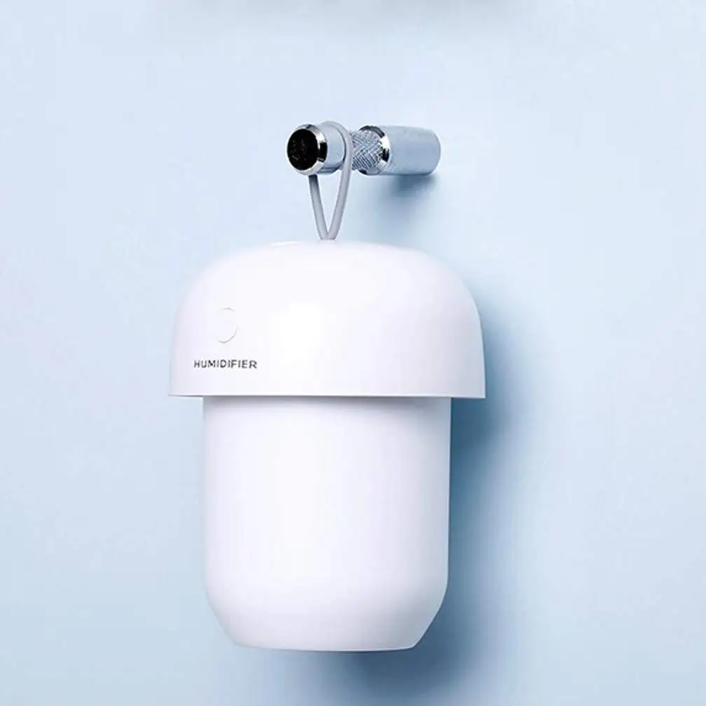 

Humidifier Acorn Humidifier USB Mini Humidifier Portable Night Light Air Humidifier, 1 Fog Outlet, Timing 2-8 Hours