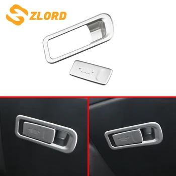 

ABS Chrome Fit for Jeep Renegade 2015 2016 2017 2018 2019 Car Copilot Glove Box Door Bowl Handle Cover Trim Stickers Accessories