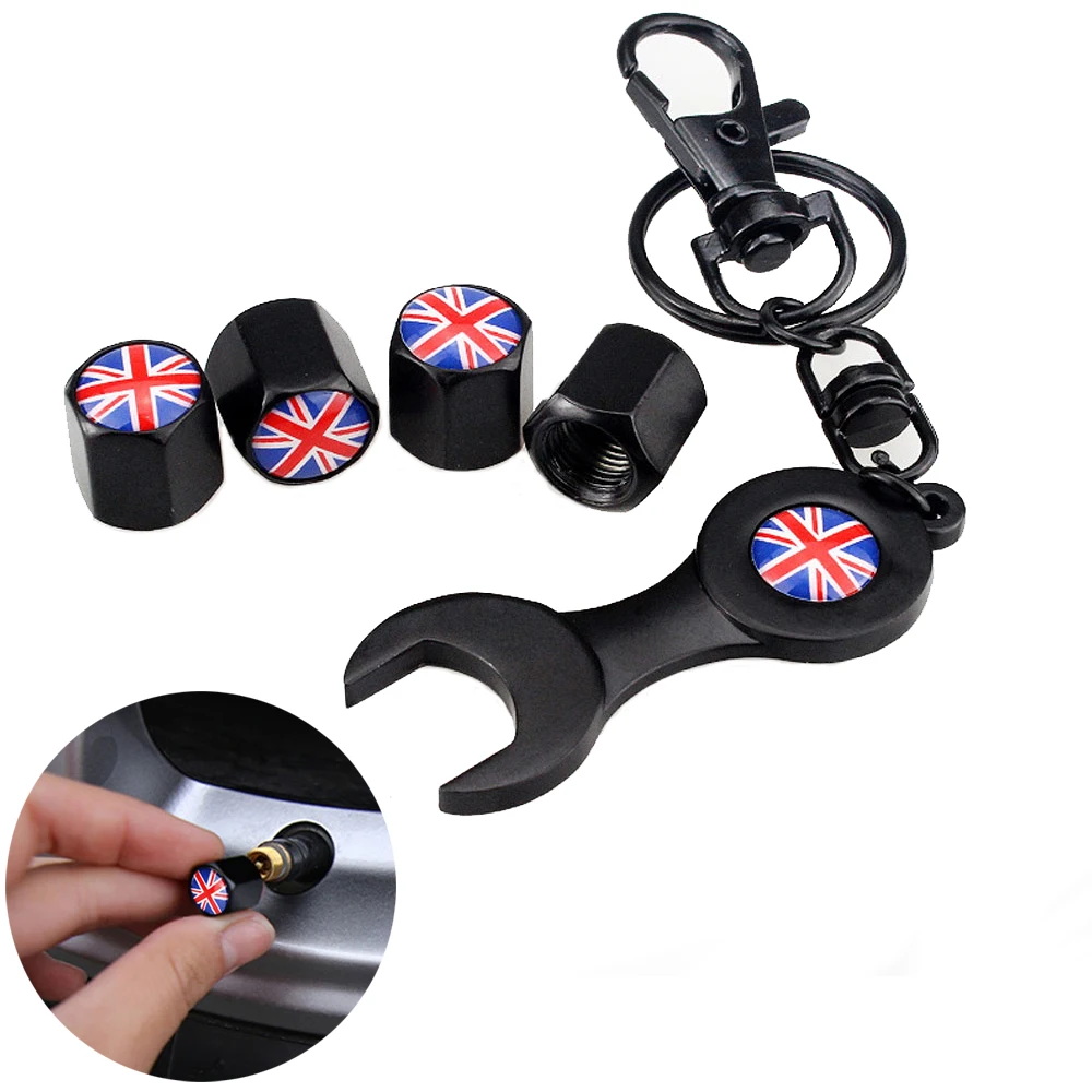 Buy 4Pcs/Set UK Flag Style Bike Motorcycle Car Tire
