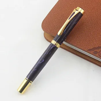 

Metal Black white pattern Fountain Pen 0.5mm Steel School Office Business Writing Ink Pens Gift Stationery