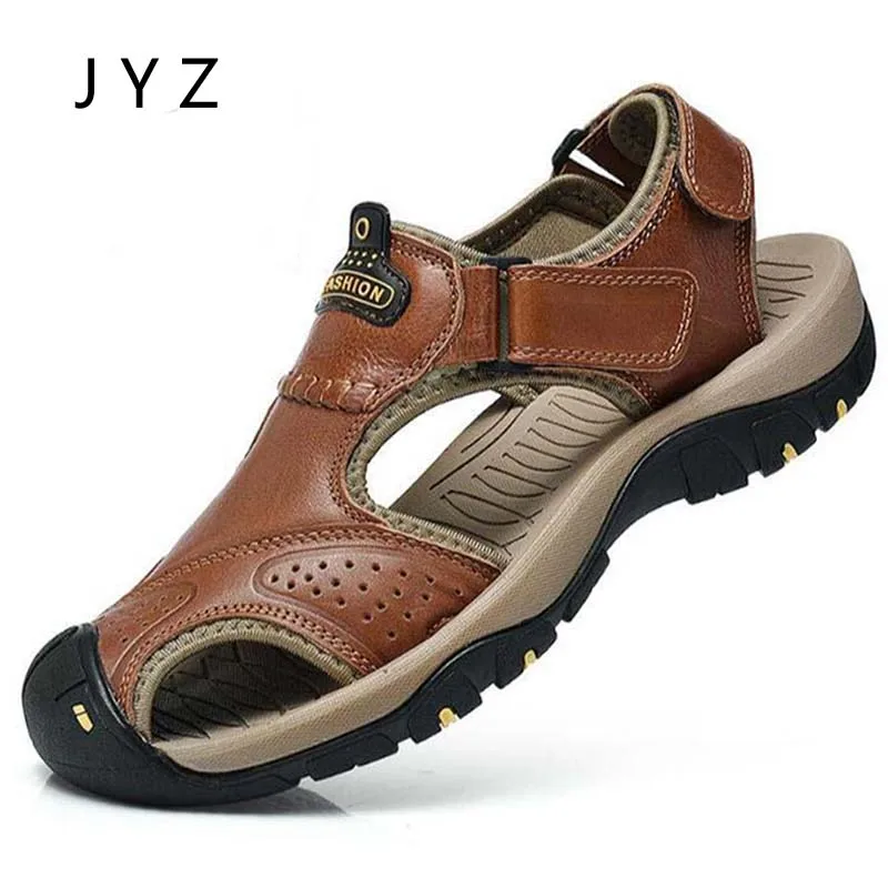 

Fashion New Summer Mens Sandals Beach Shoes Flats Soft Big Over Size 45 46 men0016