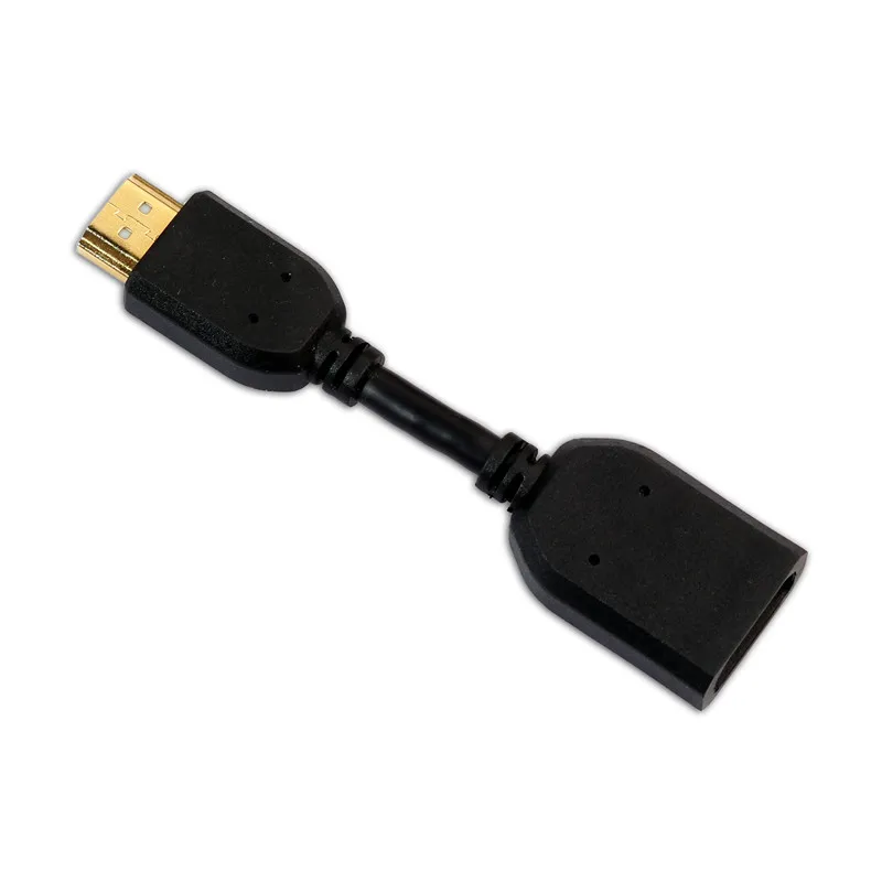 DOITOP Регулируемый вращения HDMI мужчина к переходник штырь-гнездо адаптер конвертер для Google Chromecast Miracast 11 см Удлинительный кабель, HDMI