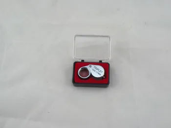 

Free Shipping 4pcs/lot 10x17MM TRIPLET JEWELER LOUPE, EYE LOUPE, jewelry testing tool,jewelry jade loupe,mangifier