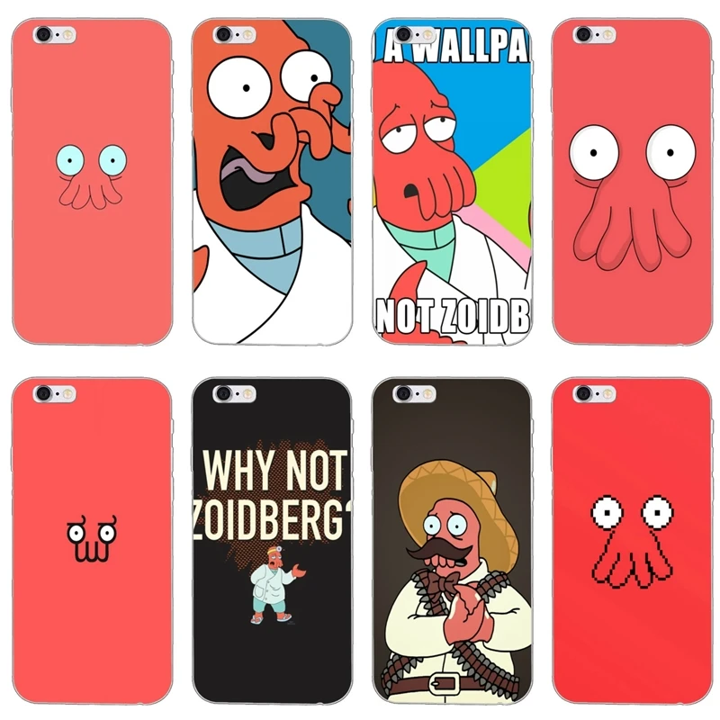 

Futurama Zoidberg soft tpu phone case For Samsung Galaxy A10 A30 A40 A50 A60 A70 A6s A8 Plus A9s star J8 2018