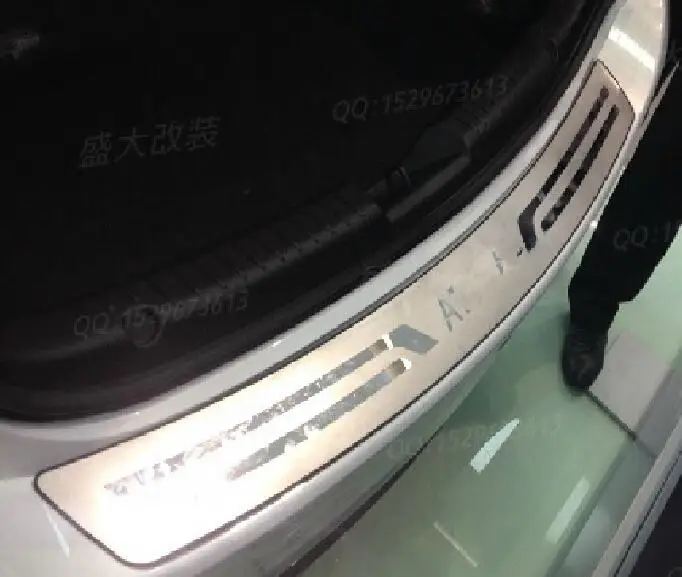 Выше звезда из нержавеющей стали заднего декор для багажника потертости защитная пластина для Mazda6 Atenza