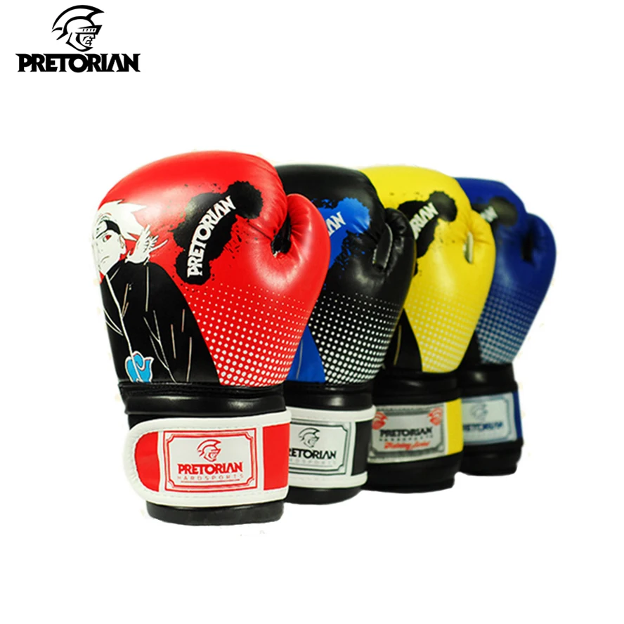 Kids MMA Traning Boxing Gloves Children Kickboxing Muay Thai Fitness