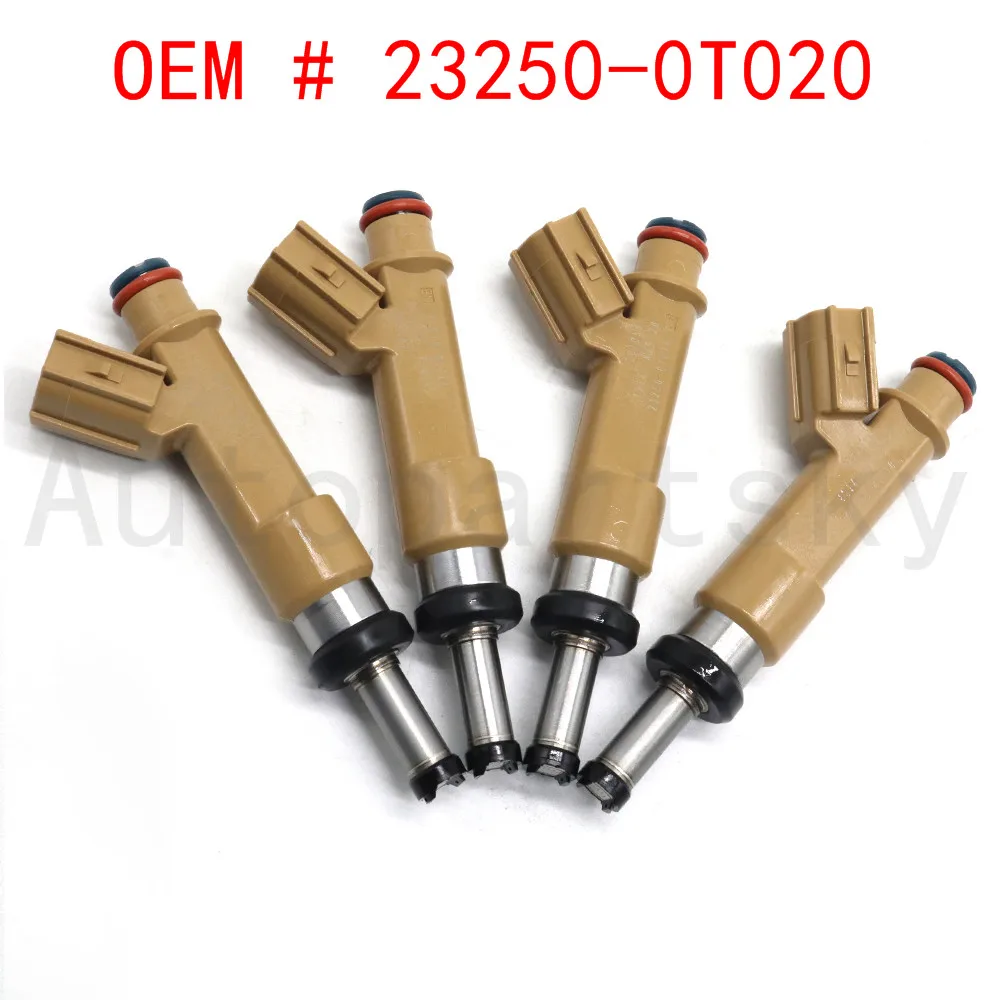 

4X Flow Matched Fuel Injector For 09-12 TOYOTA 2ZR-FE 1.8L 23250-0T020 , 23250 0T020 , FJ1068,322-50202, 119767, 23209-09140
