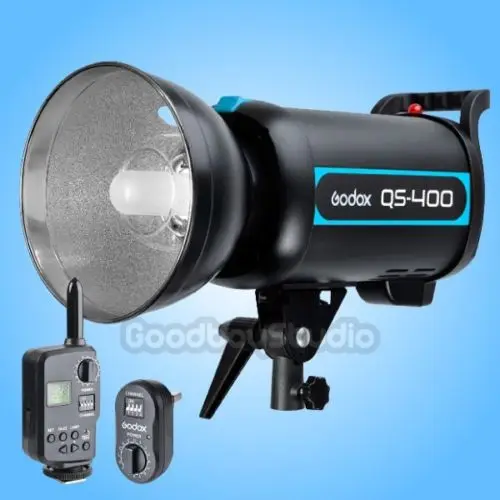 Godox QS-400 QS400 400 Вт Студия флэш Strobe Light лампа с FT-16 вспышка триггера